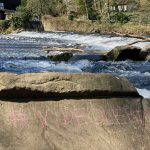 Videoleben am Wehr von Wipperaue in Leichlingen