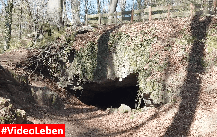 Zwergenhöhle bei Eibach im oberbergischen Land - Videoleben