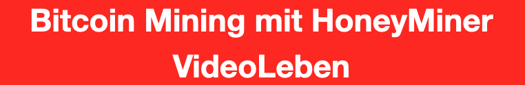 Bitcoin Mining mit HoneyMiner - getestet von VideoLeben