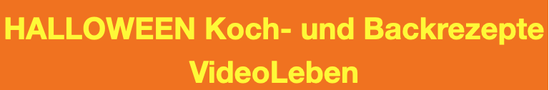 Halloween Koch- und Backrezepte - VideoLeben