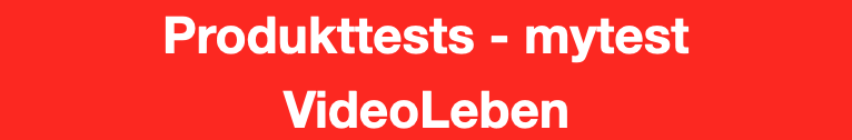 Produkttests von mytest - getestet von VideoLeben