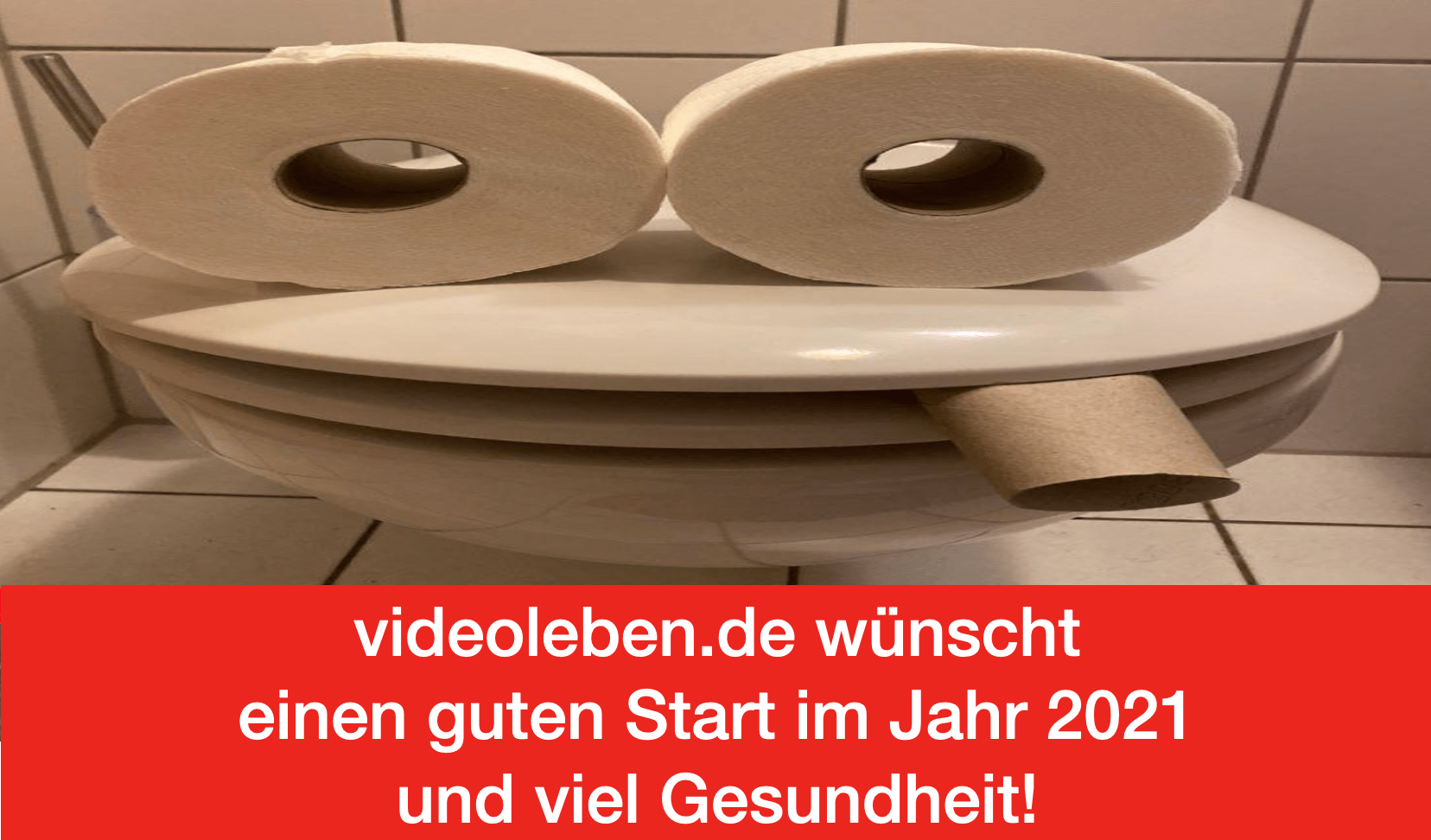 Videoleben.de wünscht einen guten Start im Jahr 2021 und viel Gesundheit