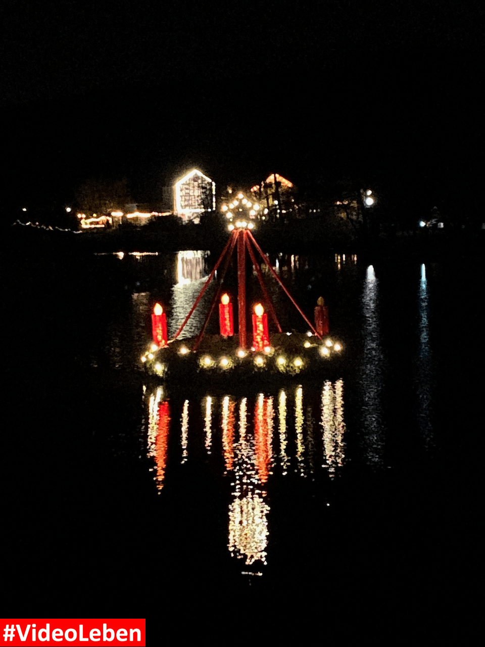 Weihnachtsdorf Waldbreitbach mit Stern von Bethlehem im Westerwald - Videoleben - Ausflugtipps trotz Corona