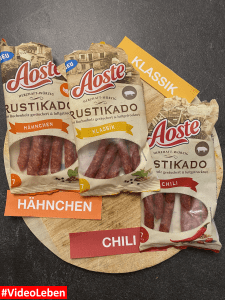 #mytestaosterustikado - Aoste Rustikado Salami-Snacks - Videoleben von familyeller