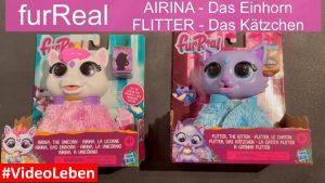 Hasbro FurReal Flitter The Kitten (das Kätzchen) und Airina The Unicorn (das Einhorn) - getestet von VideoLeben