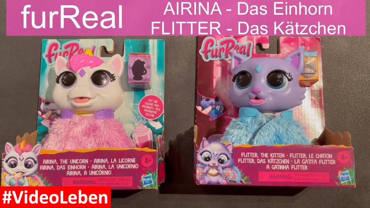 Hasbro FurReal Flitter The Kitten (das Kätzchen) und Airina The Unicorn (das Einhorn) - getestet von VideoLeben