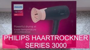 Philips Haartrockner Series 3000 - Ein leistungsstarker Fön, bei niedriger Temperatur - getestet von VideoLeben