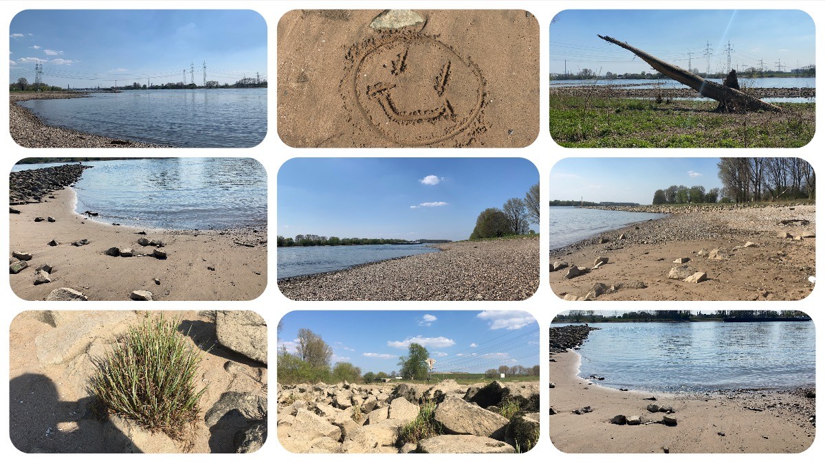 Ausflug an die Wuppermündung und Rheinstrand - Videoleben Ausflugstipps bei Corona