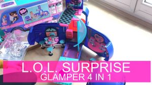 LOL Surprise 4-in-1 Glamper Fashion Camper - Mit 55+ Überraschungen, 10+ Hangout-Bereiche OMG Serie #Videoleben