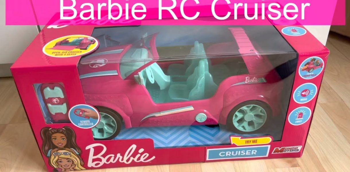 Mondo Motors – Mattel Barbie Cruiser – RC Cruiser für Kinder von Barbie – SUV 4-Sitzer – 63647