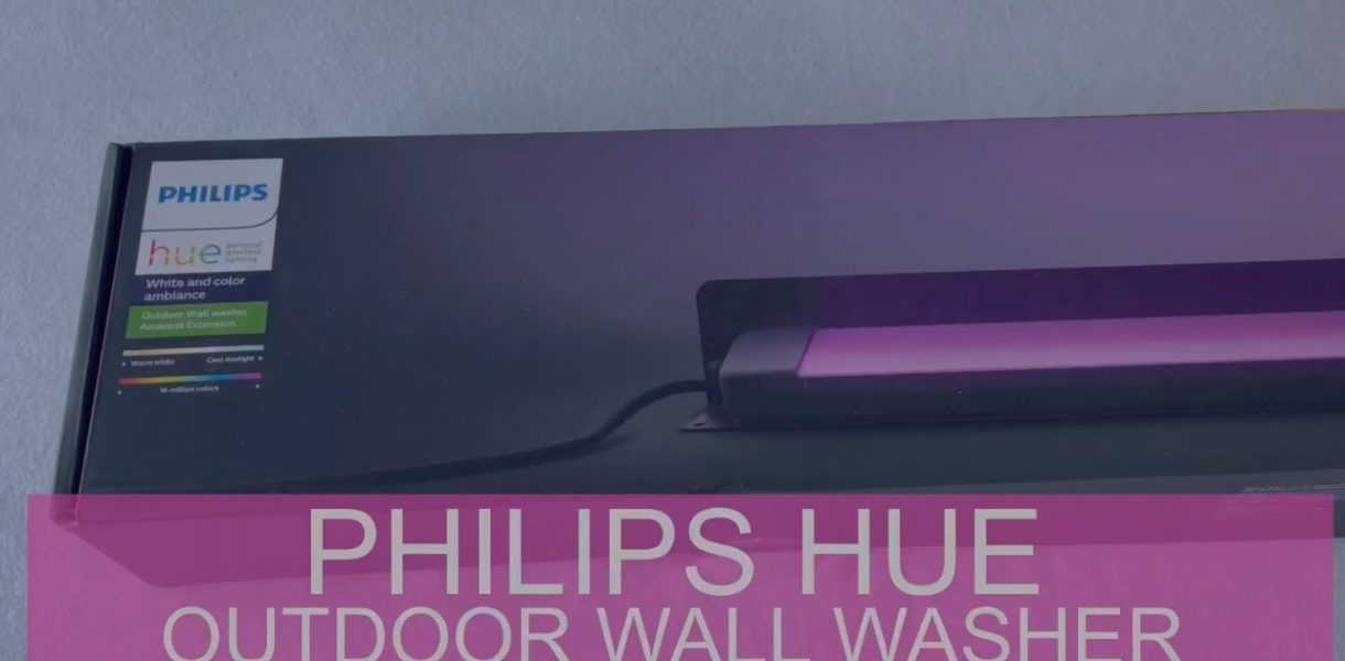 Philips Hue Outdoor Lampe - Outdoor Wall Washer & Philips Hue Outdoor 40W Niedervolt Netzteil #Videoleben