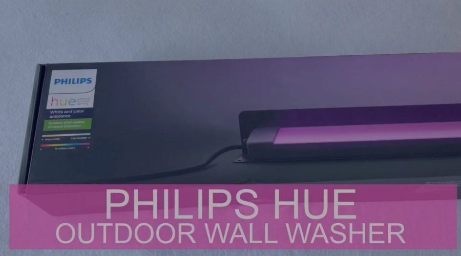 Philips Hue Outdoor Lampe - Outdoor Wall Washer & Philips Hue Outdoor 40W Niedervolt Netzteil #Videoleben