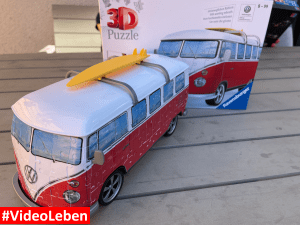 Ravensburger 3D Puzzle Volkswagen T1 Surfer Edition - Videoleben