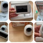 Babyphone mit Kamera, enntuzk 4,3 Zoll Video Baby Phone Monitor Camera mit Gegensprechfunktion, 300M Hohe Reichweite, Nachtsicht, Tages-Long-Batterie und Temperatursensor - getestet von #Videoleben