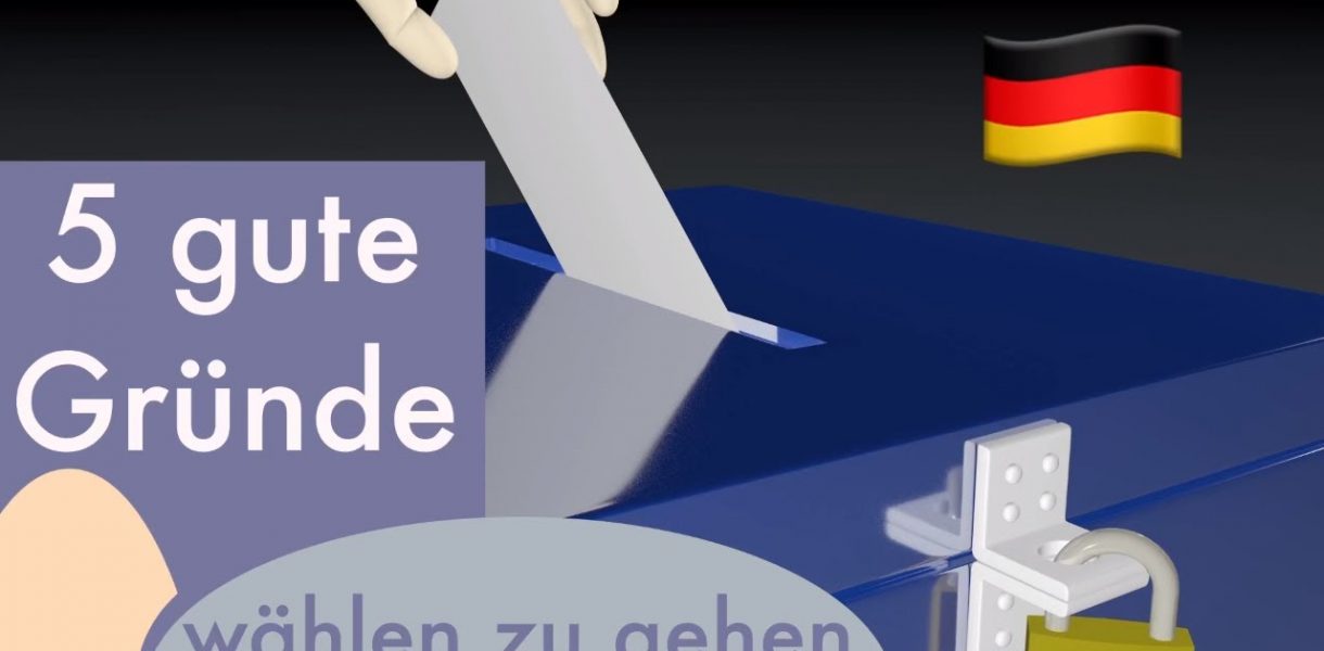 5 gute Gründe wählen zu gehen! Bundestagswahl 2021 #Videoleben