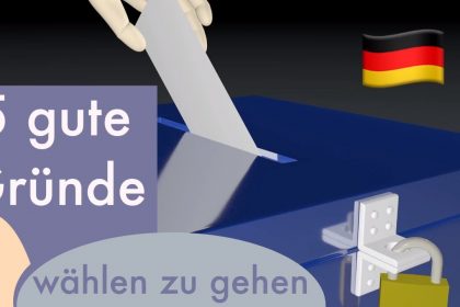 5 gute Gründe wählen zu gehen! Bundestagswahl 2021 #Videoleben