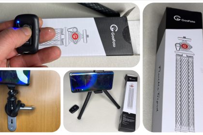 GooFoto flexibles Handystativ mit Bluetooth-Fernbedienung - Produkttest von VideoLeben
