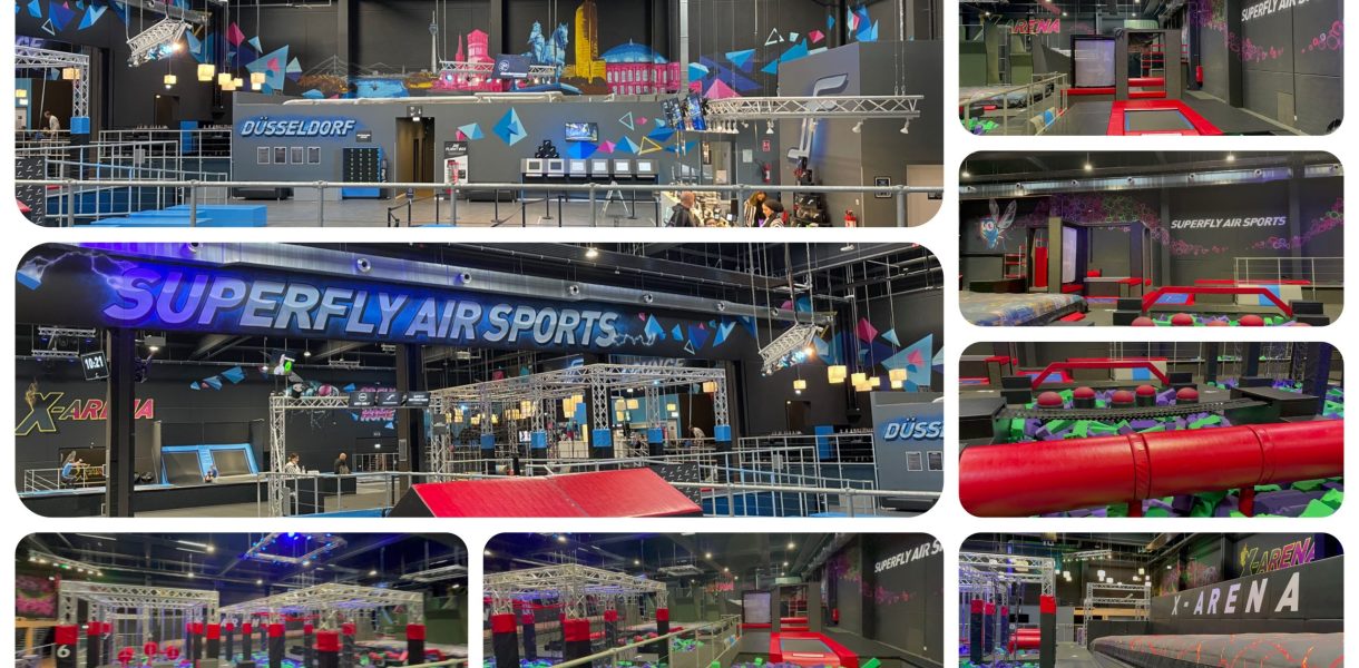 Im Superfly Trampolinpark Düsseldorf - Videoleben Freizeittipps und Produkttests
