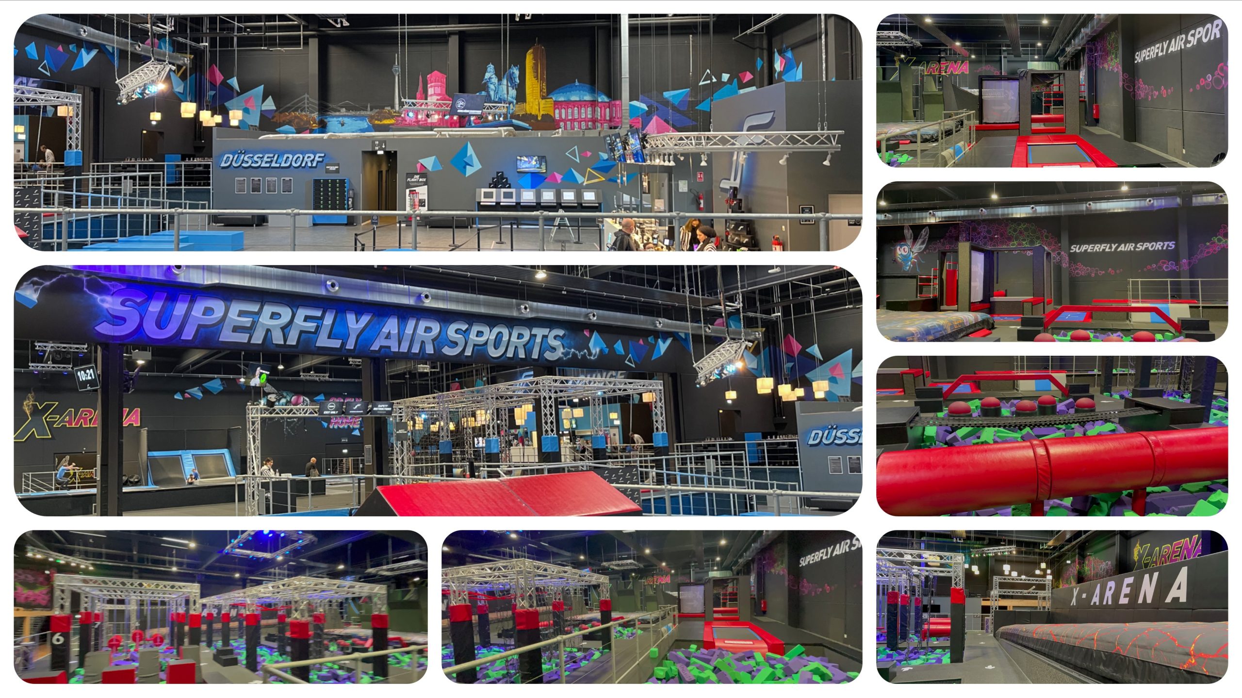 Im Superfly Trampolinpark Düsseldorf - Videoleben Freizeittipps und Produkttests
