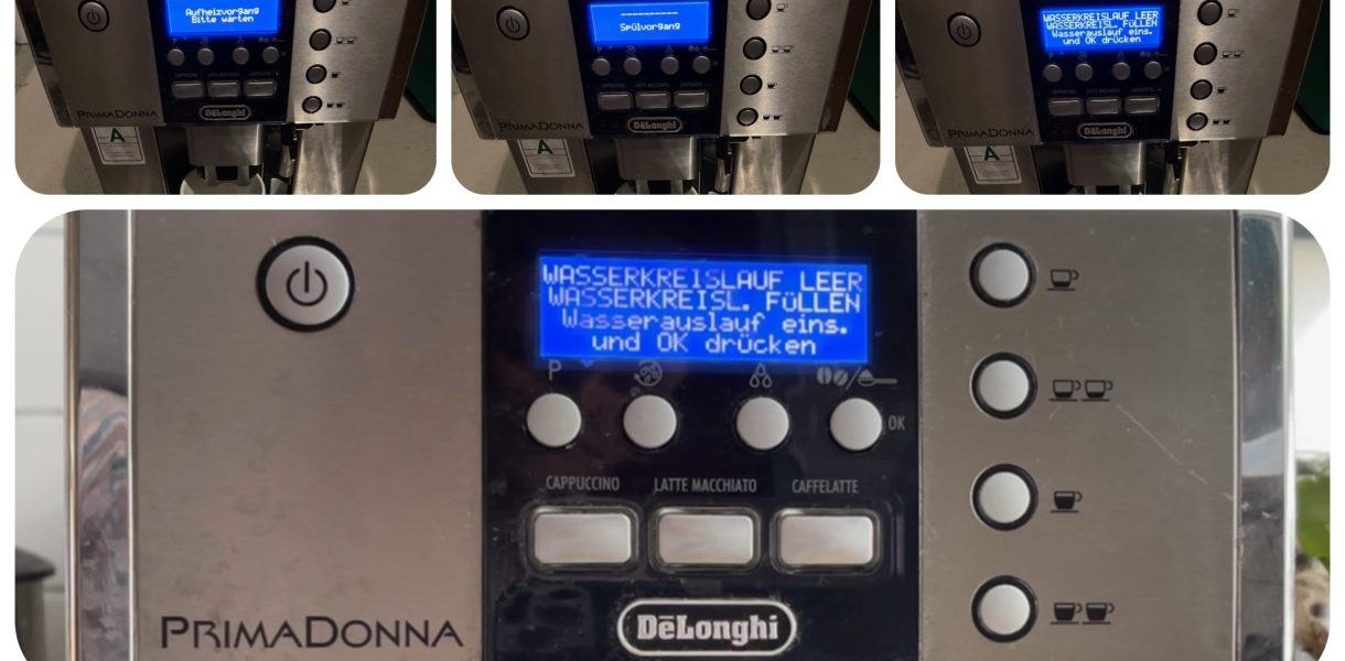 Reparatur der Wasserpumpe - DeLonghi Primadonna - Fehlermeldung Wasserkreislauf leer - Videoleben Produkttests und Freizeittipps