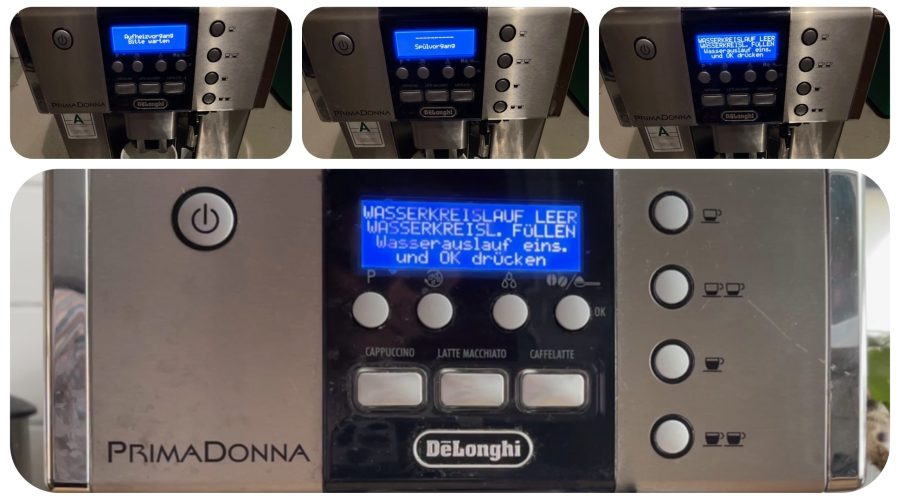 Reparatur der Wasserpumpe - DeLonghi Primadonna - Fehlermeldung Wasserkreislauf leer - Videoleben Produkttests und Freizeittipps