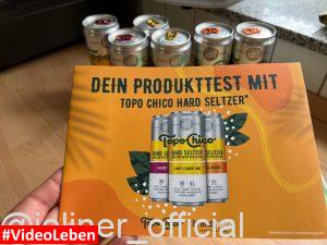 Markenbotschafter Brandnooz Produkttest - Topo-Chico Hard Seltzer - getestet von Videoleben