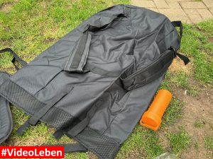 der Rucksack und Flickzeug VINGO ISUP Board Set - Stand Up Paddle Board mit Kajak-Sitz und Paddel - getestet von Videoleben