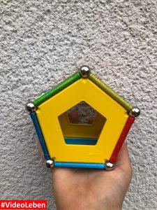 Figur 5- Geomag Magnetspielzeug getestet von Videoleben in Kooperation mit HappyUs