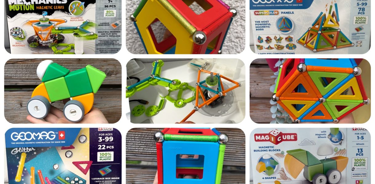 Geomag Magnetspielzeug getestet von Videoleben in Kooperation mit HappyUs