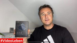 Produktvorstellung - Produkttest ZUMSEY 3 in 1 Faltbares kabelloses Ladegerät für iPhone - Apple Watch & AirPods - getestet von videoleben familyeller