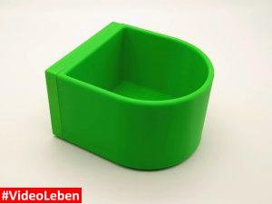 3DMTDesignDruck - Hundenapf - grün - getestet von Videoleben von familyeller