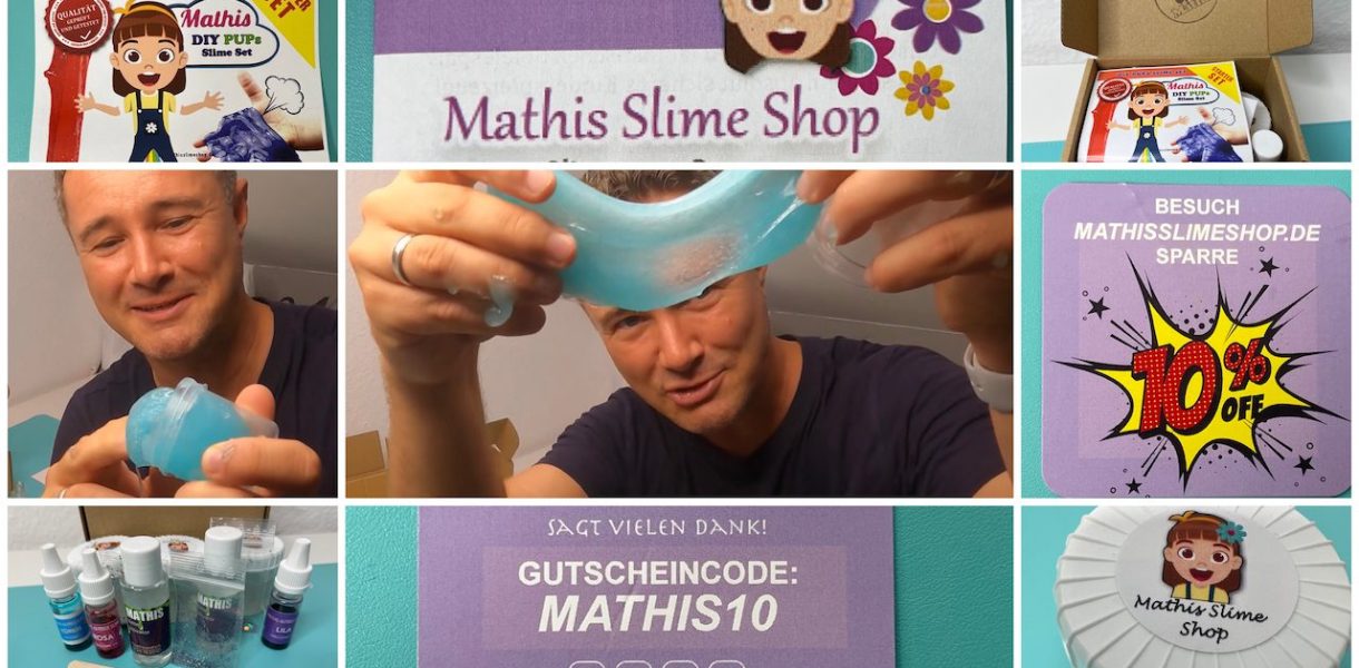 Produkttest - Mathis Slime Shop - gestestet von videoleben von Familyeller