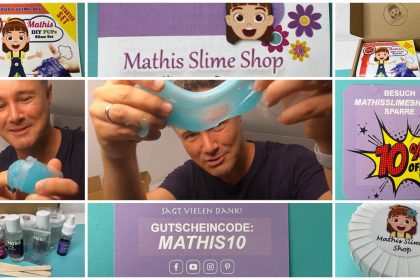 Produkttest - Mathis Slime Shop - gestestet von videoleben von Familyeller