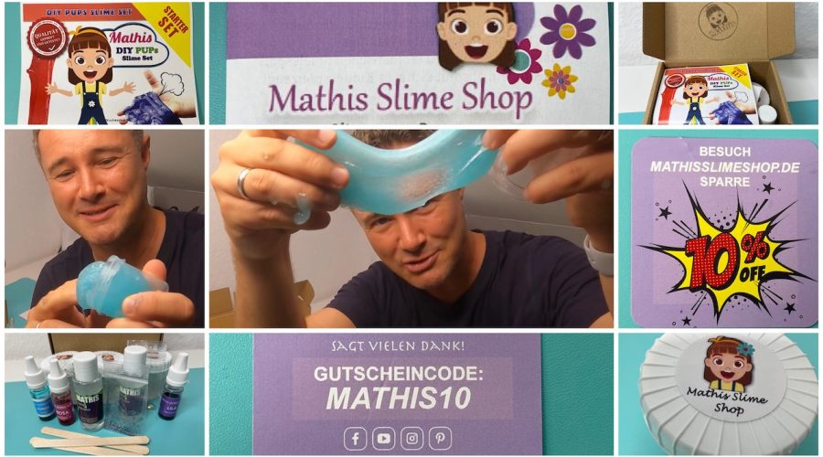 Produkttest - Mathis Slime Shop - gestestet von videoleben von Familyeller