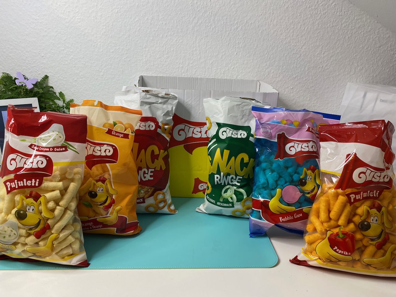 Produkttest - neue Sorten von GUSTO Pufuleti - getestet von videoleben von familyeller