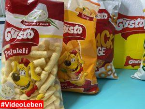 Produkttest - weitere neue Sorten von GUSTO Pufuleti - getestet von videoleben von familyeller