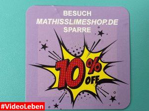 Rabtt auf Slime - Produkttest - Mathis Slime Shop - gestestet von videoleben von Familyeller