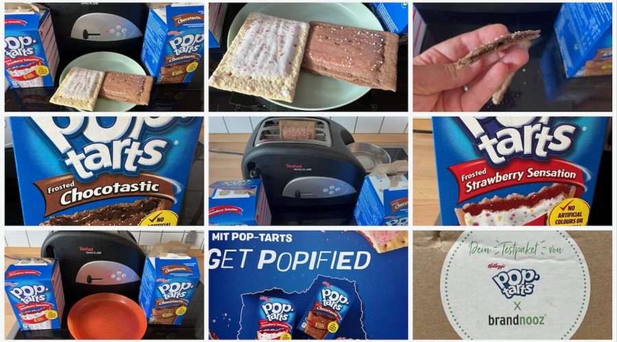 toller brandnooz Produkttest - Pop-Tarts von Kellogg´s - Produkttest von familyeller von videoleben