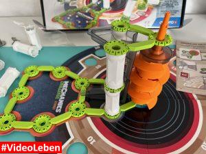 Aufbau - Geomag Mechanics Challenge Strike Lern- und Kreativspiel für Kinder getestet von videoleben von familyeller