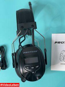 Bedieneinheit - Protear Kopfhörer und Schallschutzhörer - getestet von videoleben von familyeller
