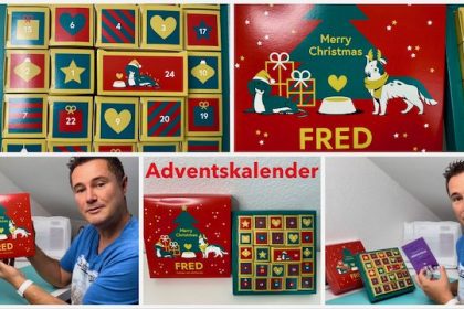 FRED Adventskalender für Hunde - gestetet von videoleben von familyeller
