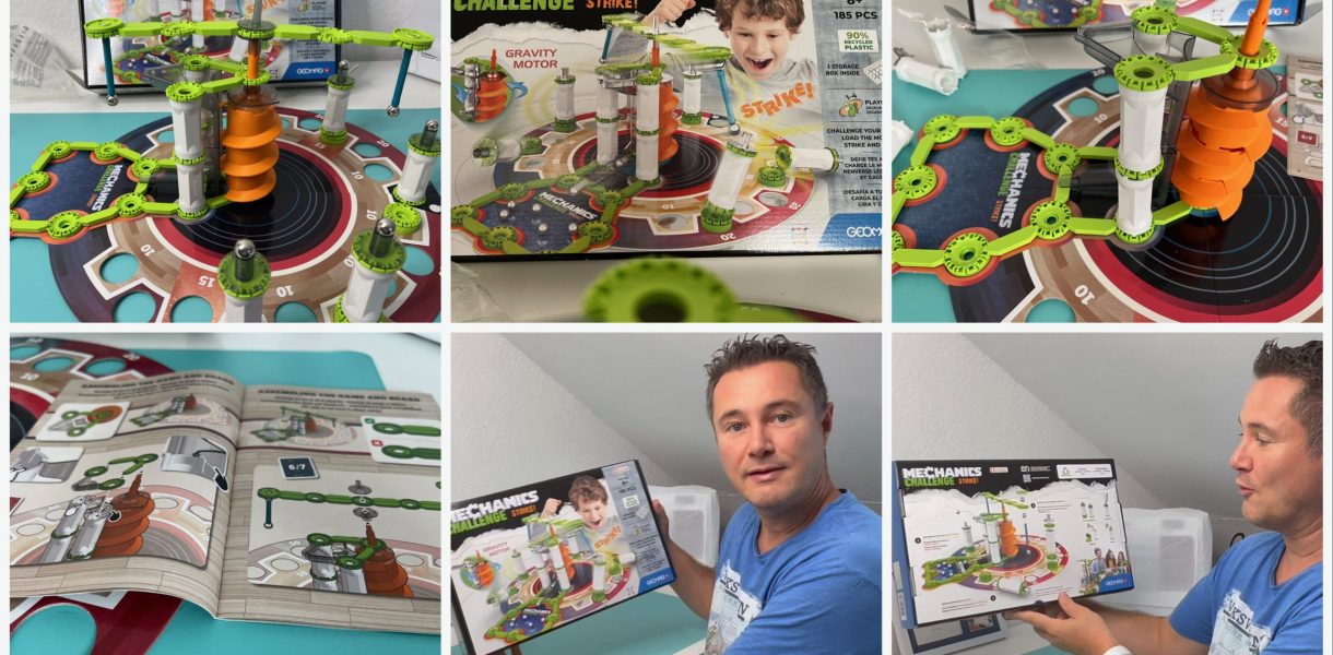 Geomag Mechanics Challenge Strike Lern- und Kreativspiel für Kinder getestet von videoleben von familyeller