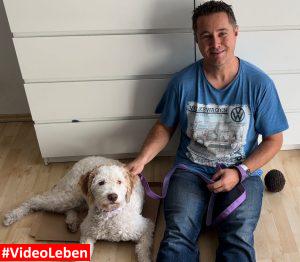 Luna freut sich - Halsband und Leine für Hunde - Edel und Schnell - getestet von Videoleben von Familyeller