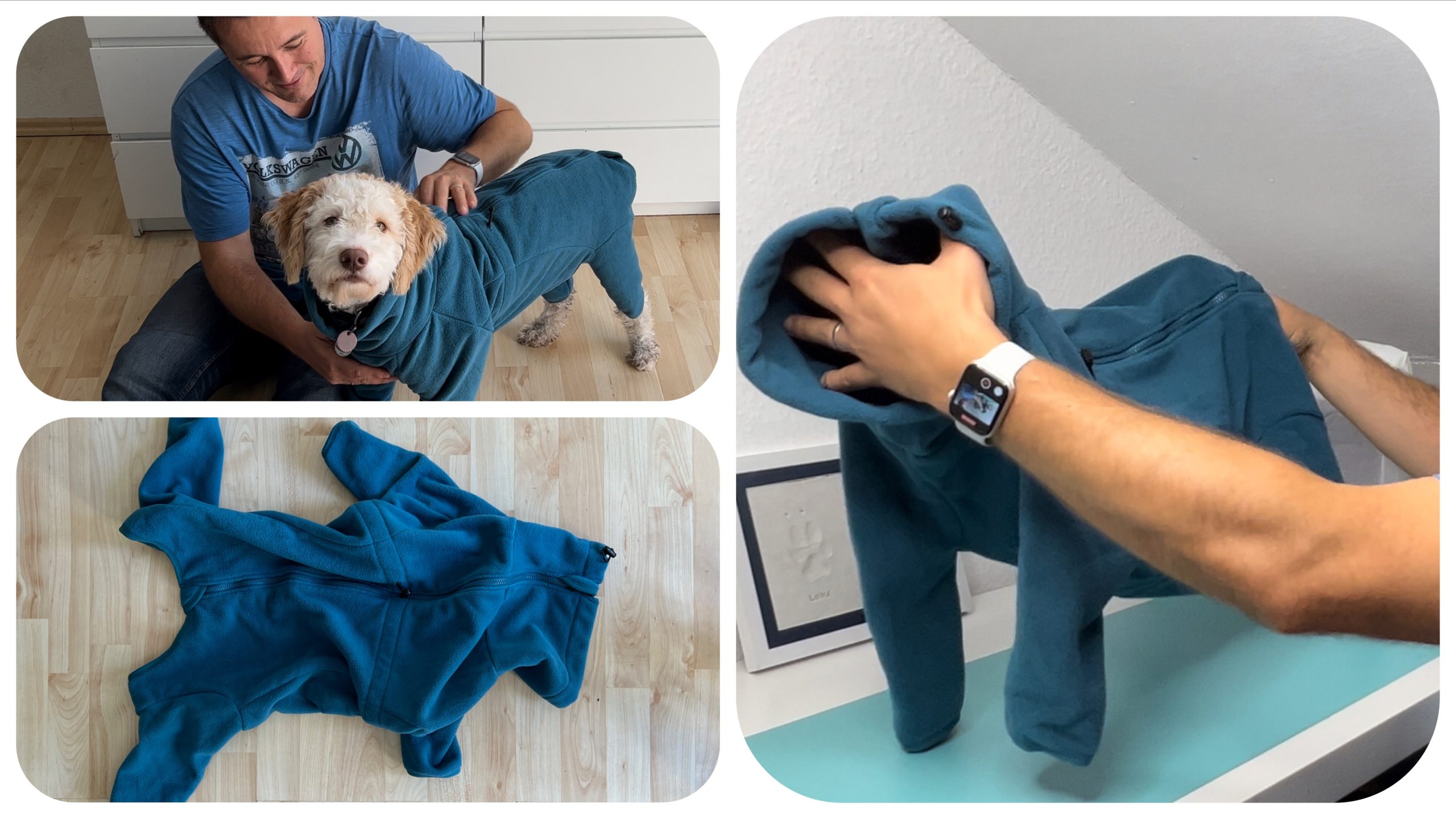 Produkttest - Warme Winter Hundejacke von HotDiggidyDogCanada - getestet von videoleben von familyeller