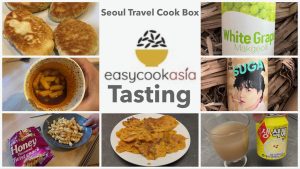 Tasting - easycookasia Seoul Travel Cook Box - getetstet von videoleben von familyeller - Rezeptfamilie