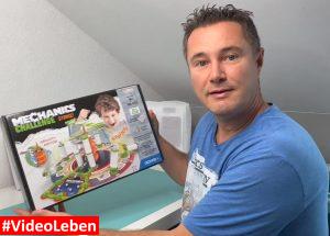 Vorderseite - Geomag Mechanics Challenge Strike Lern- und Kreativspiel für Kinder getestet von videoleben von familyeller
