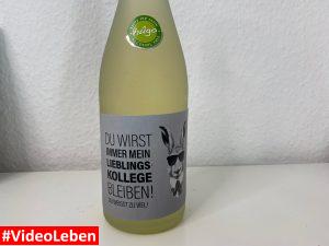 Weinflaschenetikett Netti Li Jae Geschenke - getestet von Videoleben von Familyeller