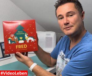 ausgepackt FRED Adventskalender für Hunde - gestetet von videoleben von familyeller