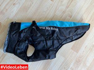 Jacke - Produkttest - wasserdichte Hunde Winterjacke von Lux4Petz - getestet von videoleben von familyeller