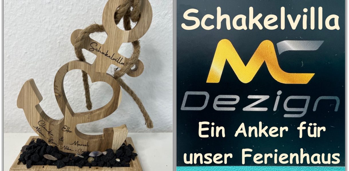 Produkttest - Deko-Anker personalisierte Holzgeschenke von MC Dezign - getestet von von videoleben von familyeller